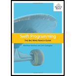 Swift Programming The Big Nerd Ranch Guide 15 Edition, by Matthew Mathias - ISBN 9780134398013