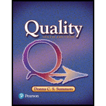Quality 6TH 18 Edition, by Donna CS Summers - ISBN 9780134413273
