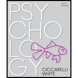 Psychology Paper 5TH 17 Edition, by Saundra K Ciccarelli - ISBN 9780134477961