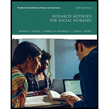 Research Methods for Social Workers 8TH 18 Edition, by Bonnie L Yegidis - ISBN 9780134512563