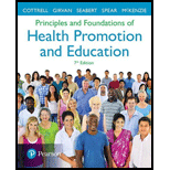 Principles and Foundations of Health Promotion and Education 7TH 18 Edition, by R Cottrell J Girvan J McKenzie and D Seabert - ISBN 9780134517650
