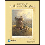Essentials of Childrens Literature 9TH 18 Edition, by Kathy G Short Carol M Lynch Brown and Carl M Tomlinson - ISBN 9780134532592