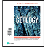 Essentials of Geology   Modified MasteringGeology Looseleaf 13TH 18 Edition, by Frederick K Lutgens Edward J Tarbuck and Dennis G Tasa - ISBN 9780134784496