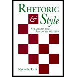 Rhetoric and Style  Strategies for Advanced Writers