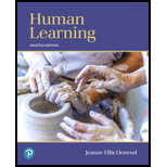 Human Learning 8TH 20 Edition, by Jeanne Ellis Ormrod - ISBN 9780134893662