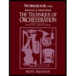 Technique of Orchestration (Workbook)