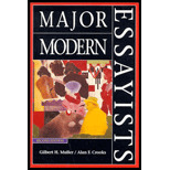 Major Modern Essayists