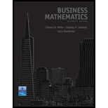 Business Mathematics   With Dvd and Access