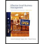 Effective Small Business Management An Entrepreneurial Approach 