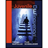 Juvenile Delinquency 8TH Edition, Clemens F. Bartollas (9780135052617 