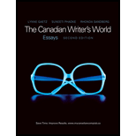 Canadian Writers World Essays   Text