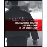 Organizational Behavior and Management in Law Enforcement