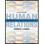 Human Relations Interpersonal Job Oriented Skills