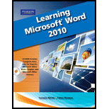 Learning Microsoft Office Word 2010   With CD