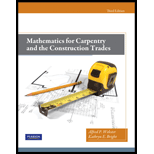 Mathematics for Carpentry and the Construction Trades