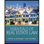 Essentials of Real Estate Law