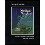 Medical Surgical Nursings   Study Guide