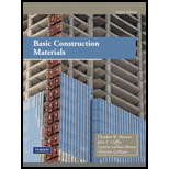 Basic Construction Materials 8TH 11 Edition, by Theodore Marotta - ISBN 9780135129692