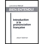 Bien Entendu (Laboratory Manual)