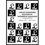 Laplace Transform Solution of Differential Equations