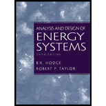 Analysis and Design of Energy Systems