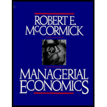 Managerial Economics - Robert E. McCormick