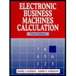 Electronic Business Machines Calculation