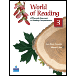 World of Reading 3 A Thematic Approach to Reading Comprehension