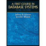 First Course in Database Systems