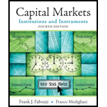 Capital Markets Institutions and Instrument