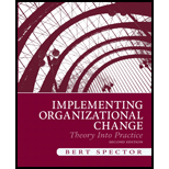 Implementing Organizational Change