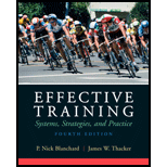 Effective Training