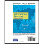 International Business Student Value Edition