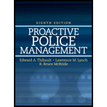 Proactive Police Management