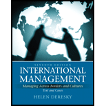 International Management Managing Across Borders and Cultures, Text and Cases