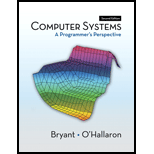 Computer Systems  Programmers Perspectives