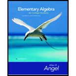 Elementary Algebra for College Students  Early Graphing and CD