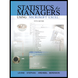 Statistics for Managers Using Excel and Student CD