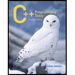 C++ Programming Today  Text Only