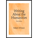 Writing About the Humanities