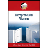 Entrepreneurial Alliances