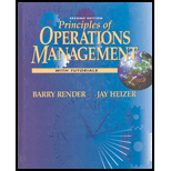 Principles of Operations Management  With Tutorials / With Disk