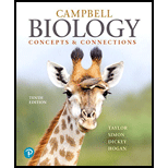 Campbell Biology Concepts and Connections   Modified Mastering 10TH 21 Edition, by Carol R Taylor - ISBN 9780136538820