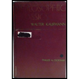 Philosophic Classics Thales Ockham (Volume 1)