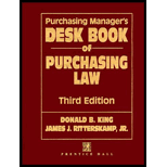 Purchasing Managers Desk Book of Purchasing Law