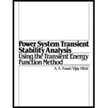 Power System Transient Stability Analysis Using the Transient Energy Function Method