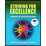 Striving for Excellence A Manual for Goal Achievement