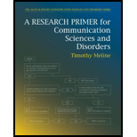 Research Primer for Communication Sciences and Disorders