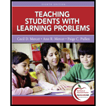 Teaching Students With Learning Problems 8TH 11 Edition, by Cecil D Mercer Ann R Mercer and Paige C Pullen - ISBN 9780137033782
