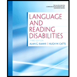 Language and Reading Disabilities